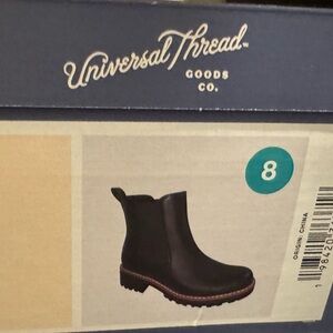 Universal Thread Dark Ankle Boots